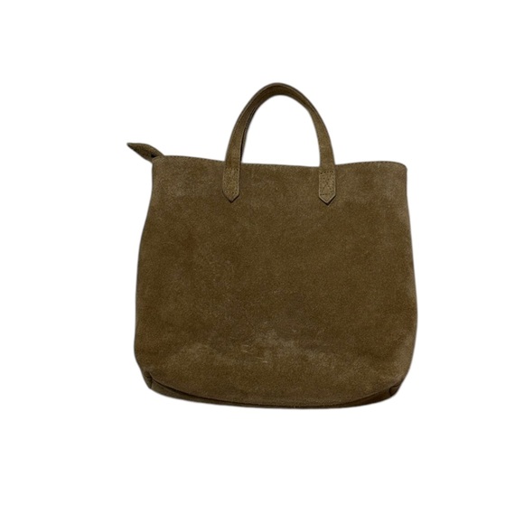 Madewell Suede Crossbody Tote - Picture 2 of 4